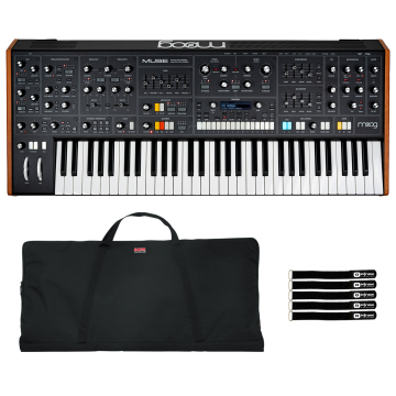 Moog Muse 8-Voice Analog Bi-Timbral Polyphonic Synthesizer with Bag Package