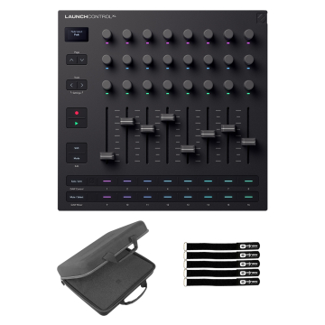 Novation Launch Control XL 3 Control Surface with Case Package