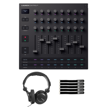 Novation Launch Control XL 3 Control Surface with Headphones Package