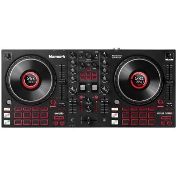 Numark Mixtrack Platinum FX 4-Deck DJ Controller with Jog Wheel Displays and FX Paddles - Store Demo