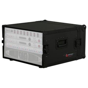 Odyssey FZAR06BL Black 6U Pro Amp Rack