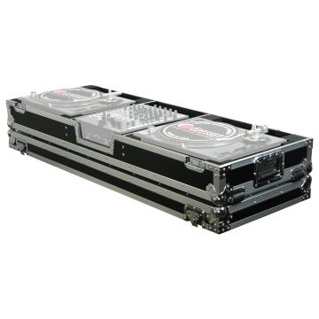 Odyssey FZBM12WBL Black Universal Turntable DJ Coffin | IDJNOW