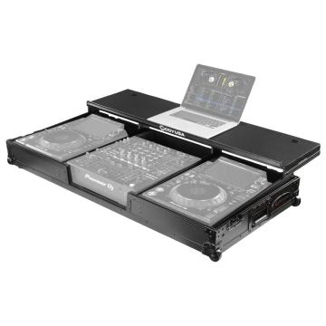 期間限定値下げ　ODYSSEY CDJ-3000対応DJセットケース Odyssey Black Label DJ Coffin Flight Case with Wheels for
