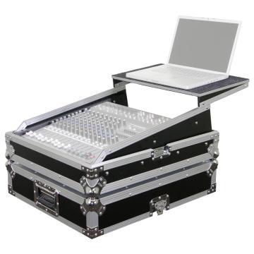Odyssey FZGSMX1912 Universal 12U Rack Mountable Mixer Flight Case with Glide Platform