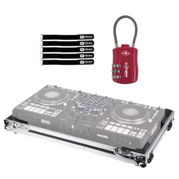 Afro ティンバレス Odyssey FZPERFORMERWBL Black Flight Case for RANE PERFORMER