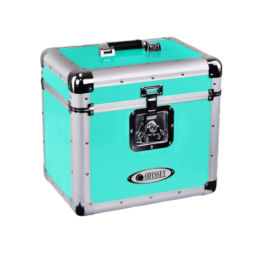 Odyssey KLP1-AQUA Vintage Series Aqua 12" Vinyl Records or LP Case - Holds 70 PCS