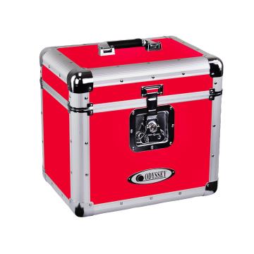 Odyssey KLP1-HOTRODRED Vintage Series Hot Rod Red 12" Vinyl Records or LP Case - Holds 70 PCS