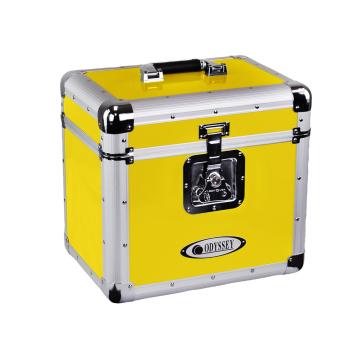 Odyssey KLP1-HOTRODYELLOW Vintage Series Hot Rod Yellow 12" Vinyl Records or LP Case - Holds 70 PCS
