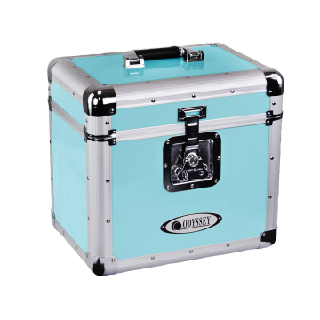 Odyssey KLP1-VINTAGEBLUE Vintage Series Blue 12" Vinyl Records or LP Case - Holds 70 PCS