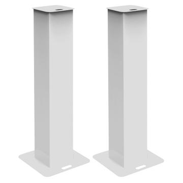 Odyssey LVS4677WHT White Height Adjustable Professional All-Purpose Portable Light Columns Duo Package