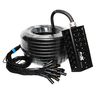 ProX XC-SB8XLR2CAT25 25 FT XLR Stage Extension Box Snake