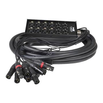 ProX XC-SB8XLR2CAT25 25 FT XLR Stage Extension Box Snake