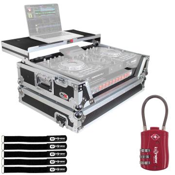 ProX Black and White Case for XDJ-XZ with Shelf | IDJNOW