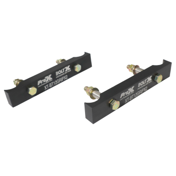 ProX XT-BT12GRIPX2BLK Set of 2 Grip Block Grapple Bars for 12" BoltX Truss in Black - Includes Grade 8 Bolts