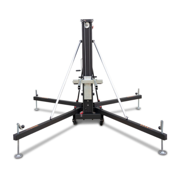 ProX XTF-FT8045 FANTEK 992 lbs Max Load 26 ft Height Compact Front Loading Lifting Line Array Systems Speaker Tower with Adapter
