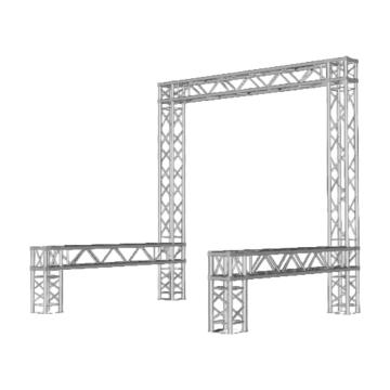 ProX XTP-E1010-2 10' x 10' Exhibition Module Stand Truss Package