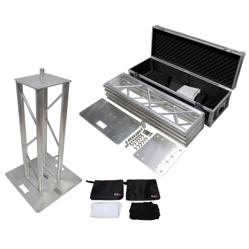 ProX 3.28FT or 6.56FT Flex Tower Platform Truss Totem Package with ATA Case [XT-FTP328-656-C]