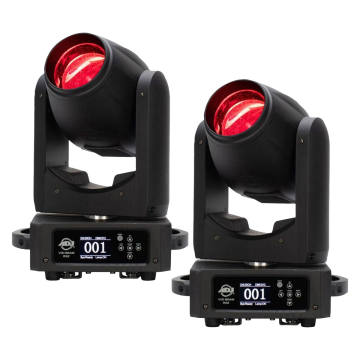 ADJ VIZI BEAM RX2 100W LED Compact Moving Head Beam 2-Pack - Open Box Mint