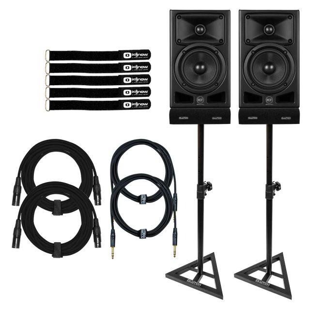 Studio monitors with stands sale