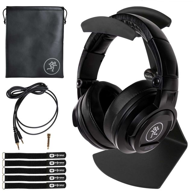 AKG K92 Closed-Back Professional Studio Headphones with Table Stand & Magma  Case Package