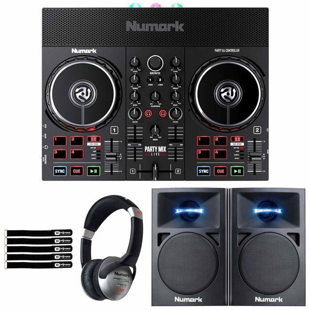 Numark Party Mix Live Controller with Microphone | IDJNOW