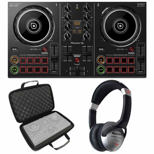 Pioneer DJ DDJ-200 Controller & Headphones | IDJNOW