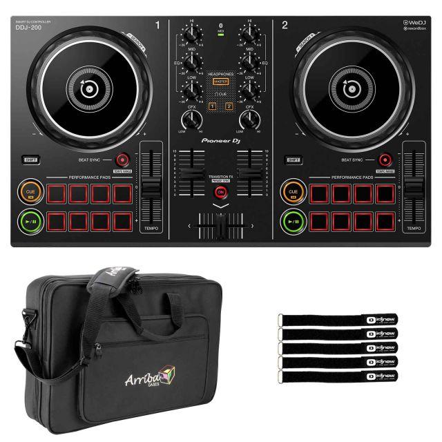 Pioneer DJ DDJ-200 Smart Controller with Bag | IDJNOW