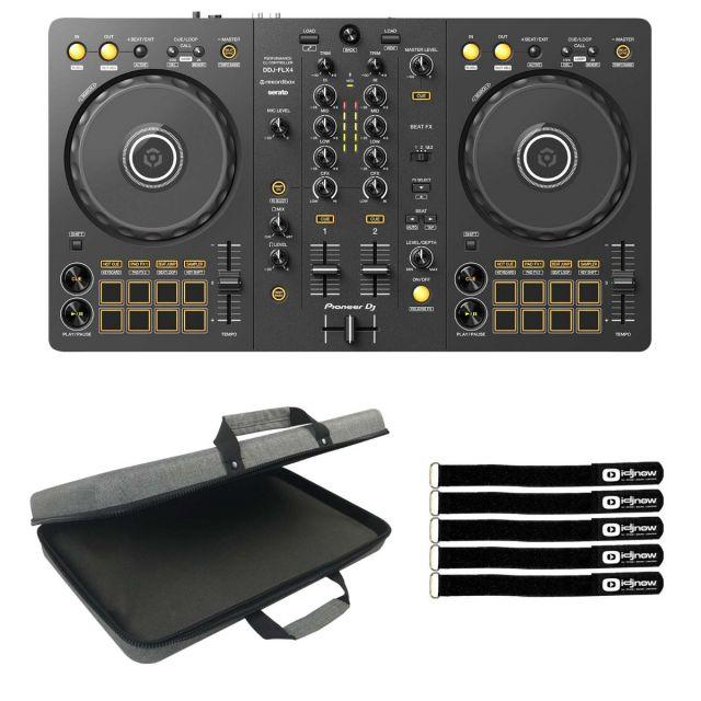 Controlador DJ Pioneer DJ DDJ-FLX4, 2 Canales, Bluetooth, USB