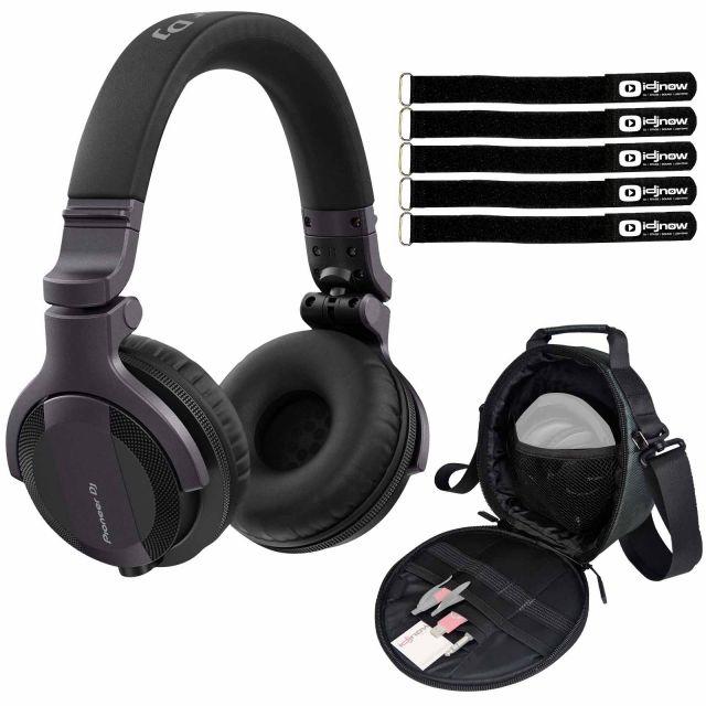 Pioneer DJ HDJ-X5 Silver Headphones with Gear Bag | IDJNOW