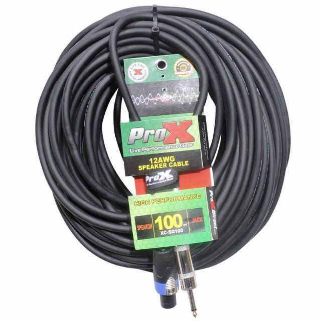 RE-100 Speaker cable Jack 2x2.5 10m bk - psso