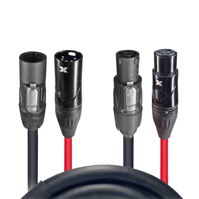 300FT 8 lines of 5 Pin Lighting Control Cable DMX -17710 -17711 (One) -  True Heart Sound