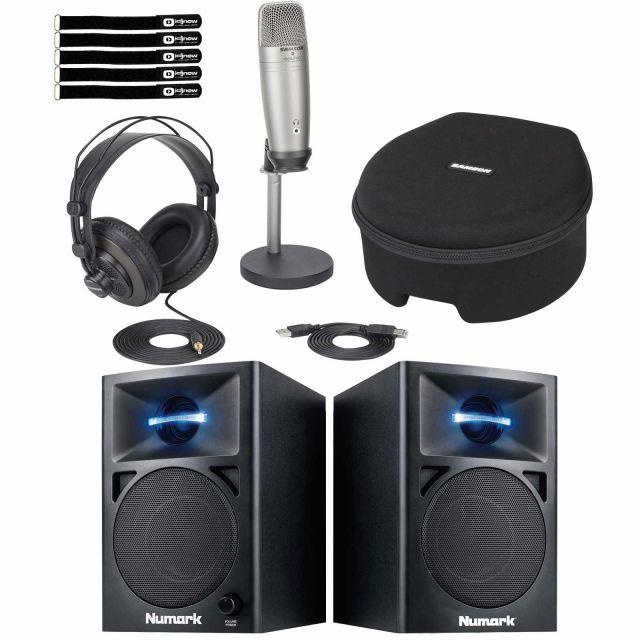 Samson Q2U USB/XLR Dynamic Microphone Recording and Podcasting Pack - Samson  Q2U USB/XLR Dynamic Microphone Recording and Podcasting Pack - Schools rent  from $9/term