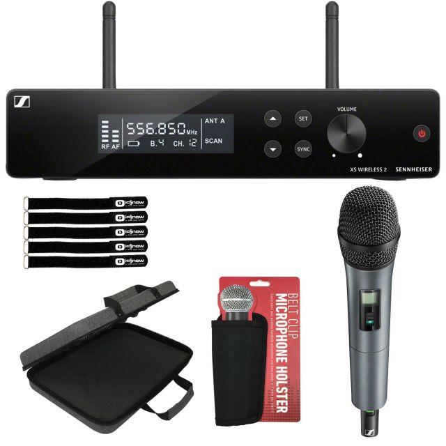 Dual Cordless Vocal Microphone Mic System for Sennheiser EW Wireless  Microphone
