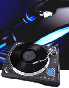 DJ turntables
