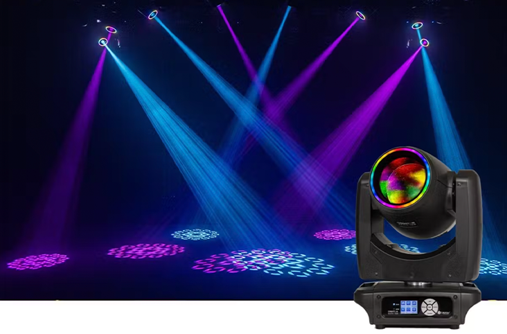 ColorKey Beam 150 tight aerial beam effect