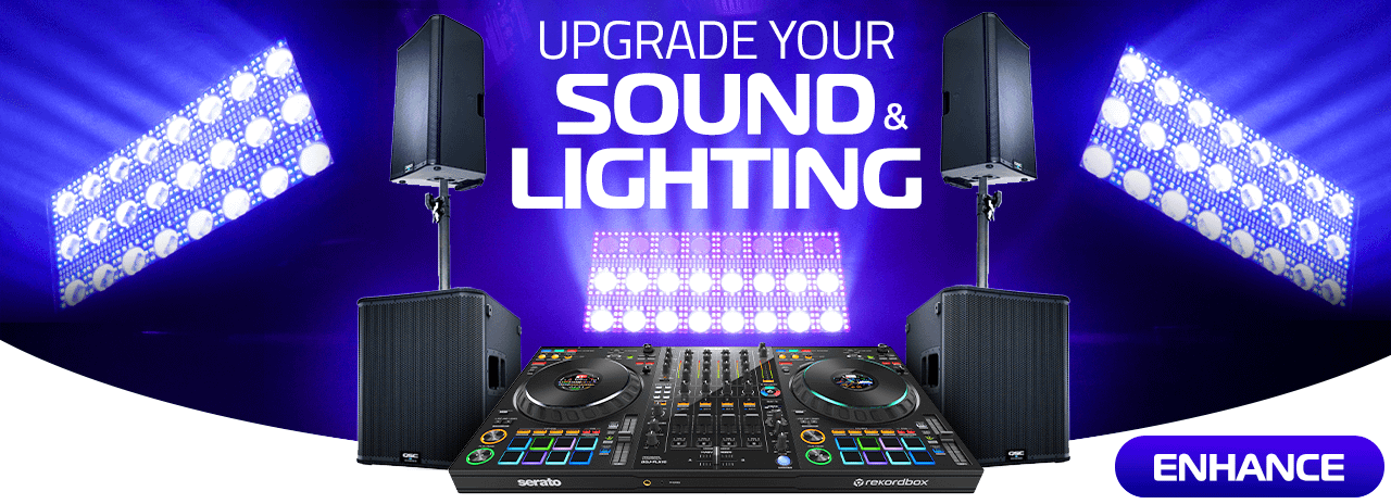 Upgrade Your Lighting and Sound - Shop Categories & Save