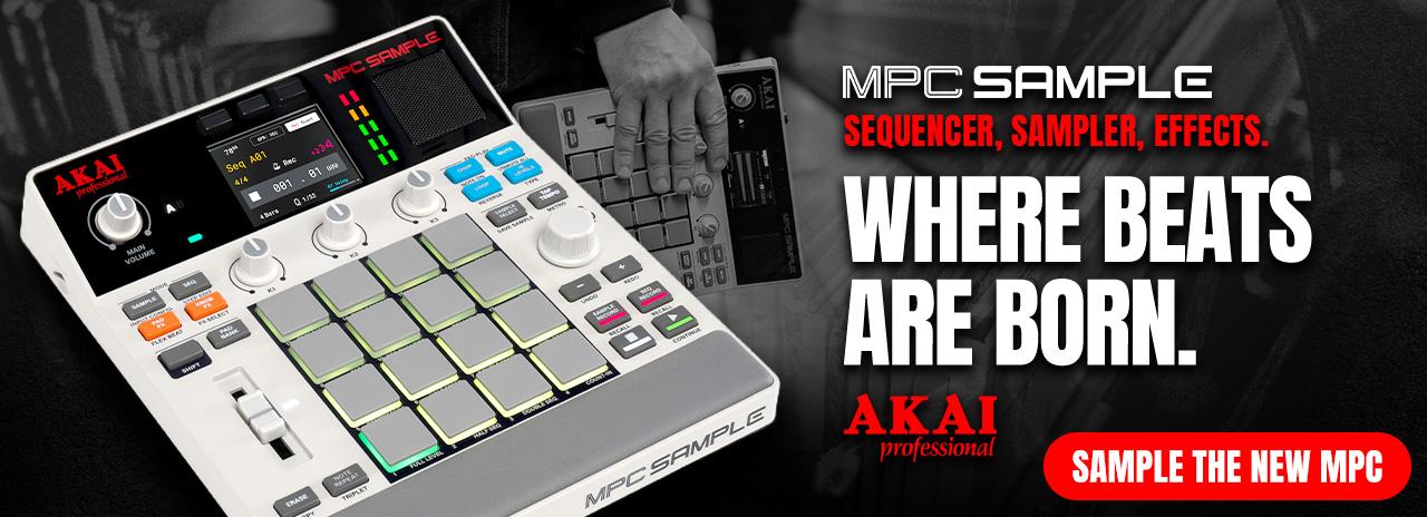 Akai Professional MPC Sample Portable Sampler, Sequencer & Effects Processor